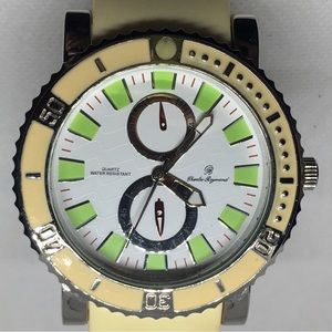 Charles Raymond, Large Faced Men’s Chronograph Watch, Working, New Battery